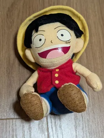 [ 헤이세이 당시 물건 ] 말하는 루피 봉제 인형 반프레스토