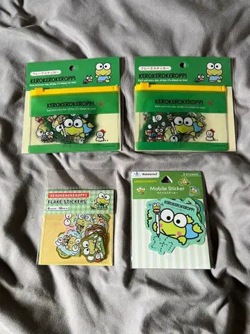 [ 미개봉 새상품 ] 케로케로케로피 스티커 세트