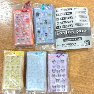 BONBON DROP 미니어처 참 컴플리트 산리오