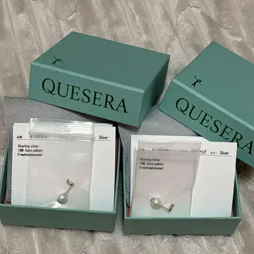 QUESERA 1st Anniversary 이어링 귀걸이 양쪽 귀