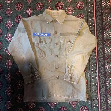 70's DONOPHAN 밀리터리 셔츠