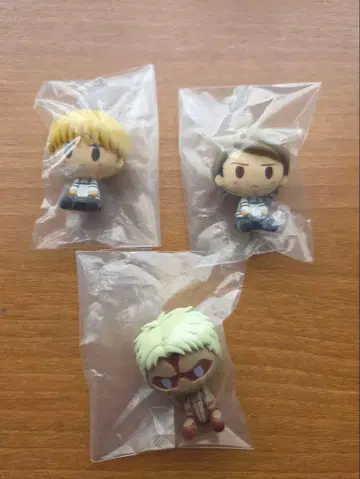 제일복권 진격의 거인 쵸코놋코 피규어 아르민, 쟝, 갑옷의 거인