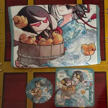 FGO x 극락탕 콜라보 타월 서복 타월 덤 포함