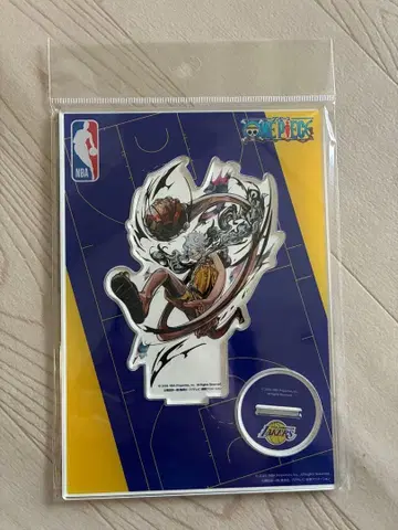 [ 미개봉 새상품 ] ONE PIECE x NBA 아크릴 스탠드 루피