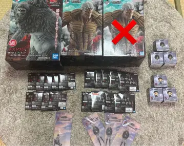 제일복권 진격의 거인 ~각자의 결의~ A상 갑옷의 거인 라스트 원상 세트