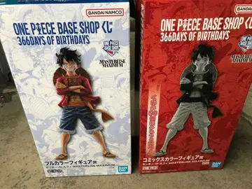 원피스 베이스샵 제일복권 루피 피규어 2개