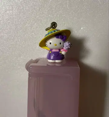HELLO KITTY 라벤더 판껌 케이스 레어 헤이세이 레트로