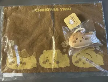 치이카와(먼작귀) 구이 런치 매트와 토끼 마스코트