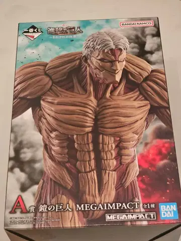 진격의 거인 제일복권 A상 갑옷의 거인 MEGAIMPACT 피규어
