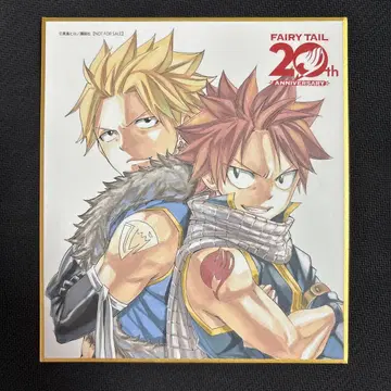 스팅 나츠 색지 FAIRY TAIL 20주년 팝업 스토어