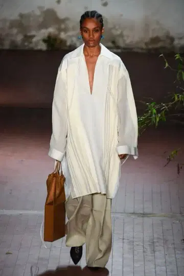 Jilsander 아우터 점퍼 코트 블루 그레이 32