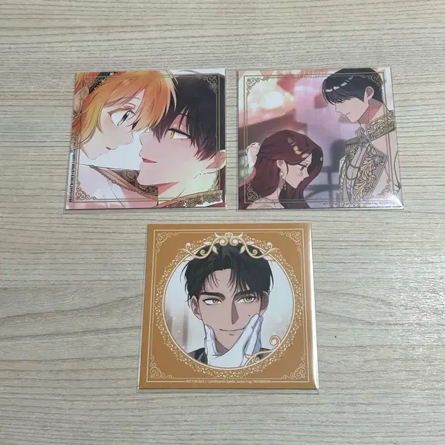 애니메이트 카페 그라떼 로맨틱 아카이브 사각 종이 코스터 판매합니다