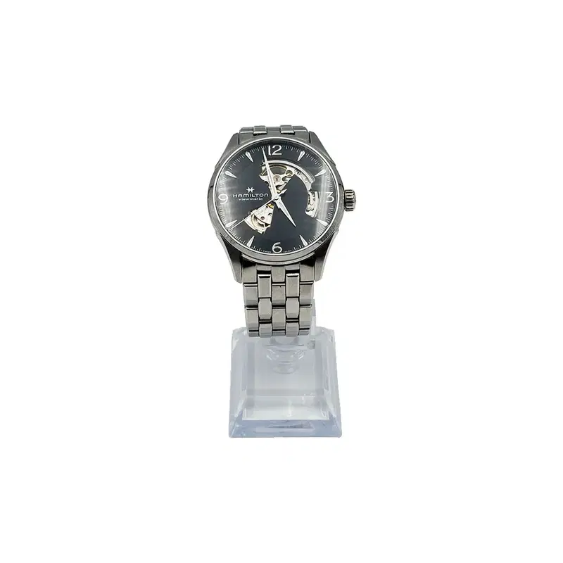 해밀턴 Hamilton 재즈마스터 오픈 하트 42mm 남성 시계