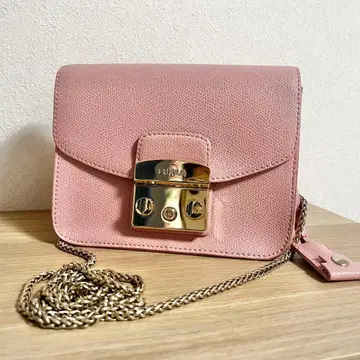 FURLA 메트로폴리스 숄더백 핑크