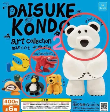 DAISUKE KONDO 피규어 3종 세트