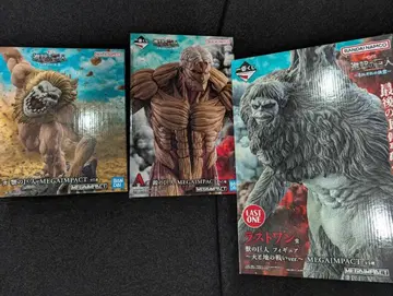 제일복권 진격의 거인 피규어 세트 A상 B상 라스트 원