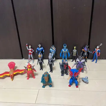 울트라맨 괴수 외계인 소프트 비닐 액션 피규어 묶음 판매