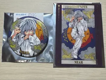 DEATHNOTE 데스노트 니아 키노쿠니야 서점 캔뱃지 클리어 카드