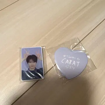 세븐틴 준 카푸세븐 마그넷 캔뱃지