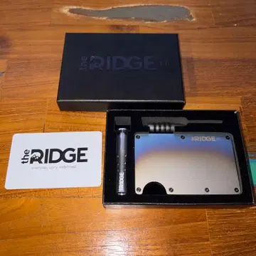 더 리지 the RIDGE 티타늄 클립 번트 중고품.