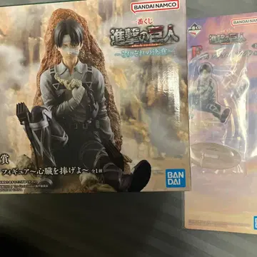 제일복권 진격의 거인 리바이 C상 피규어 아크릴 스탠드 세트