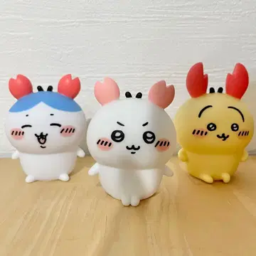 치이카와 소프트 비닐 피규어 3 치이카와 하치와레 토끼 게 머리띠