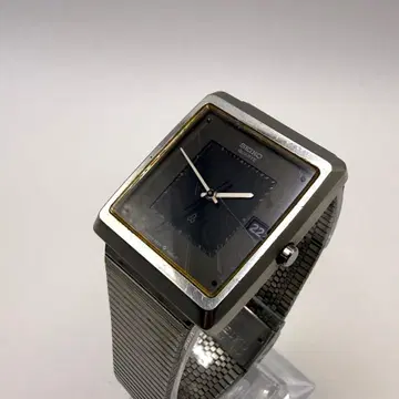 [ 작동/새상품 배터리 ] SEIKO 빈티지 스퀘어 남성용 손목시계 쿼츠