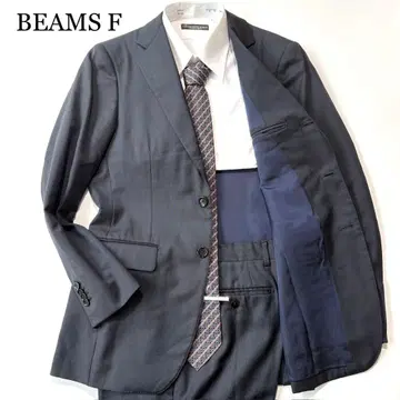 [새상품급] BEAMS F 빔즈 F 수트 셋업 네이비 46