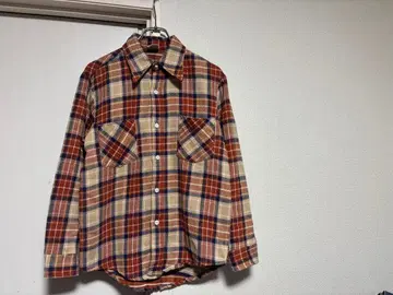 70s 빈티지 BIG MAC 플란넬 셔츠 M 빅맥 JCPenney