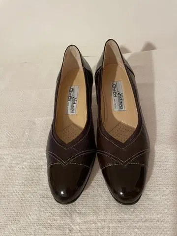 긴자 요시노야 ginza Yoshinoya 이탈리아제 가죽 에나멜 펌프스