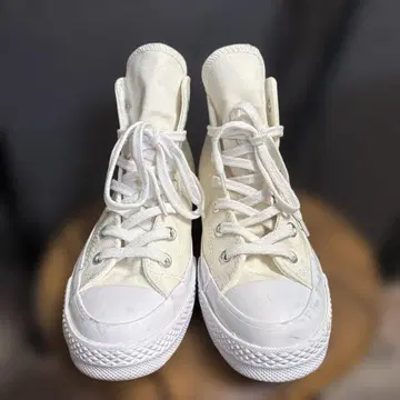 ct70 컨버스 화이트 하이컷 스니커즈
