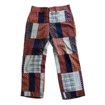 70s 패치워크 슬랙스 올 패턴