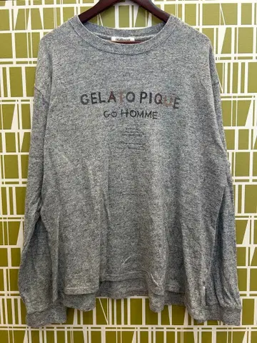 GELATO PIQUE HOMME 젤라또피케 셔츠 그레이 L