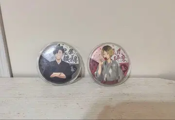 하이큐 와지풍 캔뱃지 쿠로오 켄마입니다.