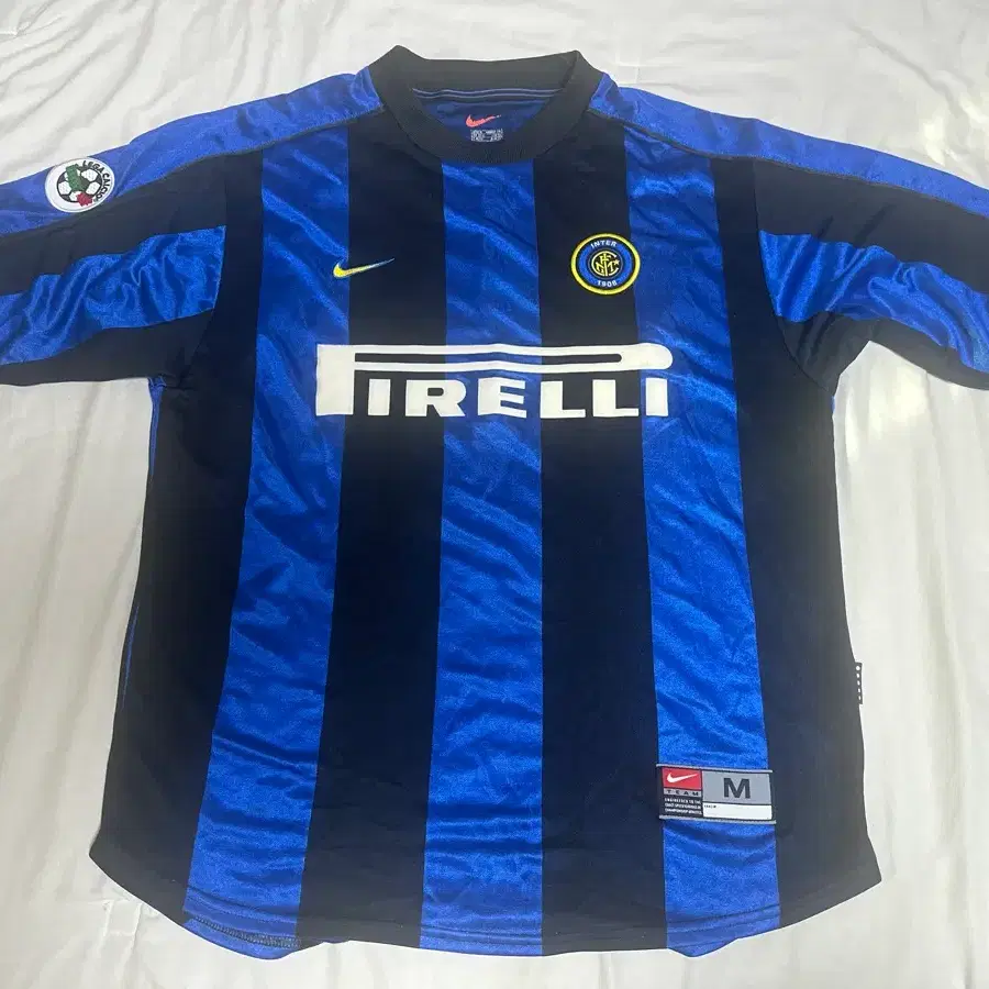 M] 99-00 Inter Milan Home Short Sleeve Shirt | Bunjang Global