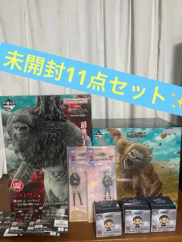 제일복권 진격의 거인 ~각자의 결의~ B상 턱의 거인 라스트원상 피규어