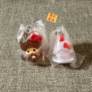 몬치치 x 헬로키티 메지루시 액세서리