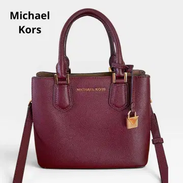 [컨디션 최상] MICHAEL KORS 2way 숄더백 핸드 보르도