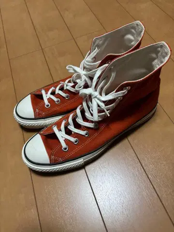 새상품급 CONVERSEALLSTAR 오렌지 하이컷 빈티지 ct70