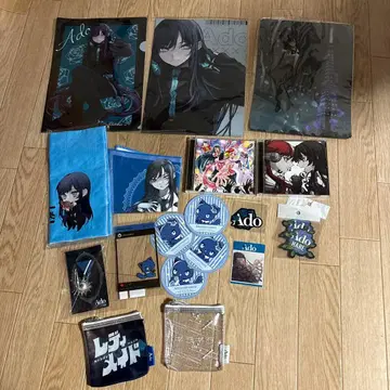 Ado 굿즈 잡다 CD.라이브 특전,돗자리,파우치,스티커 등,