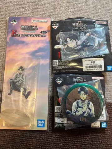 제일복권 진격의 거인 ~각자의 결의~ 리바이 3세트