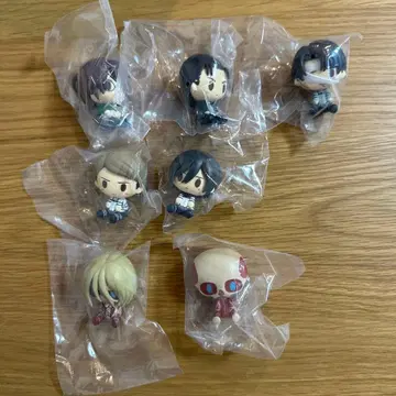 제일복권 진격의 거인 각각의 결의 I상 쵸코놋코 피규어 세트