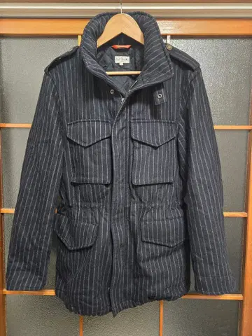 Paul Smith M65 밀리터리 자켓 핀스트라이프 패턴 L 사이즈