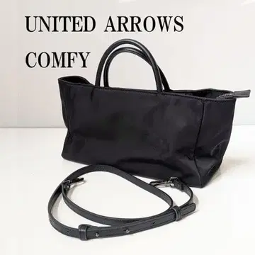유나이티드 애로우즈 UNITED ARROWS 블랙 COMFY 토트백