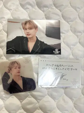 SEVENTEEN CAFE 2021 준 엽서 코스터