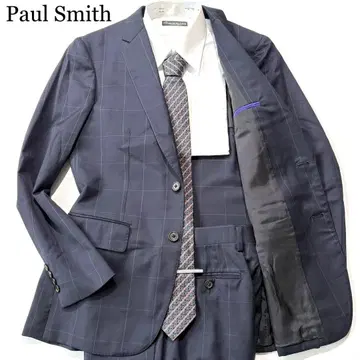 [ 현행 컨디션 최상 ] Paul Smith 수트 셋업 윈도우페인 L