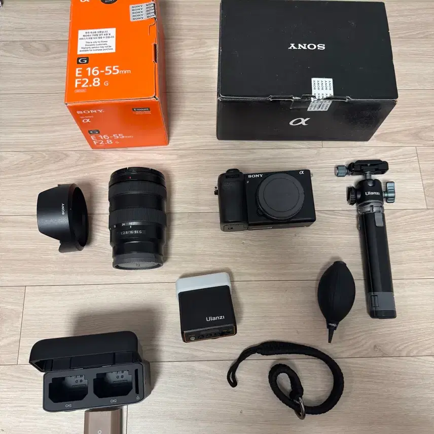 a6700 + sel1655g팝니다