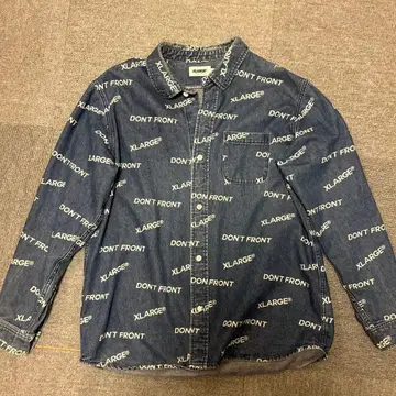 X-LARGE DENIM SHIRTS Y2K 스트릿