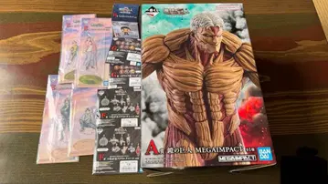 제일복권 진격의 거인 각각의 결의 A상 갑옷의 거인 피규어