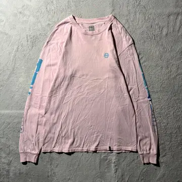 [ Y8581 ] HUF 긴팔 T셔츠 사이즈 M 핑크